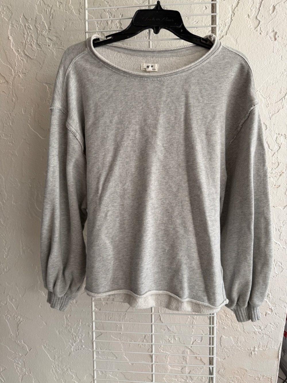 aerie Heather Gray Crewneck Pullover